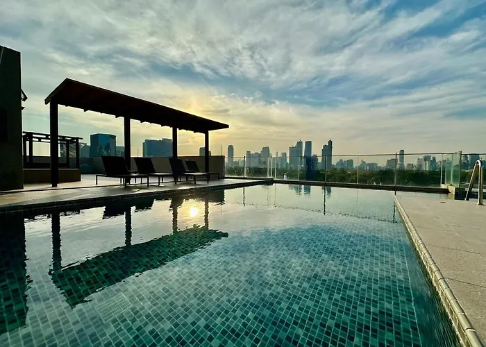 Bright & Spacious 1 Bedroom - Asoke Appartamento *