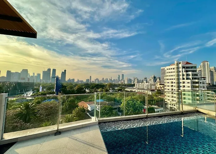 Appartamento Bright & Spacious 1 Bedroom - Asoke Bangkok