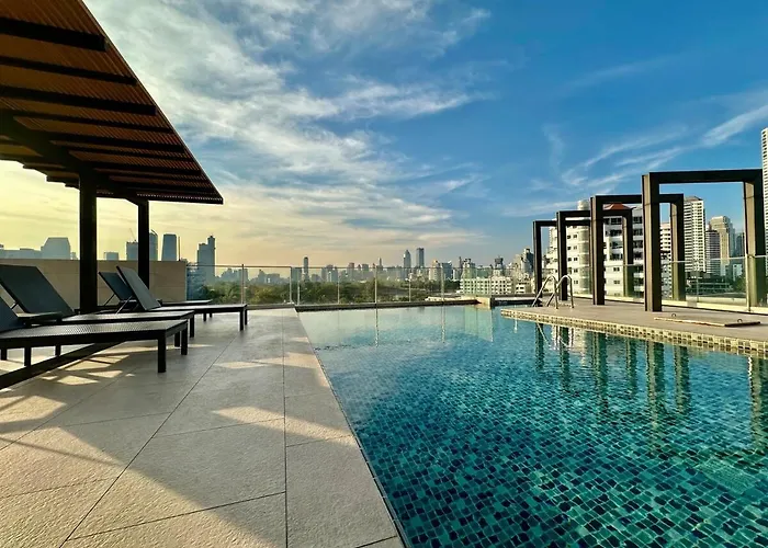 Appartamento Bright & Spacious 1 Bedroom - Asoke Bangkok